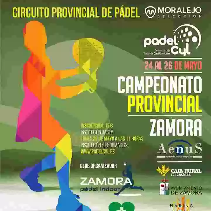 Moralejo Selección, sponsors the regional padel championship in Zamora.