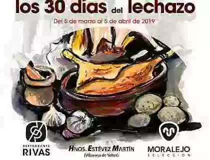 Los 30 días del lechazo, en el Restaurante Rivas, y con Moralejo Selección