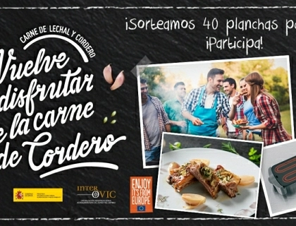 Win a griddle to cook lamb meat!