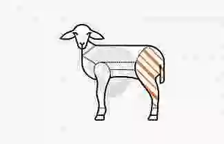 Milk-Fed lamb leg