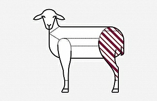 Lamb boneless leg